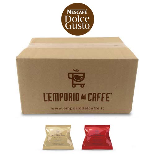 Il caffè dell emporio kit assaggio capsule compatibili dolce gusto premium platinum
