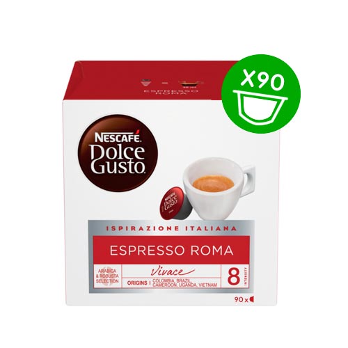 Nescafe dolce gusto capsule espresso roma vivace 90