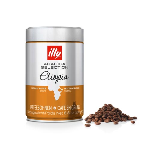 Caffe illy grani 250 gr arabica selection etiopia