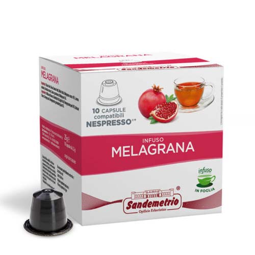 San demetrio capsule compatibili nespresso infuso melagrana