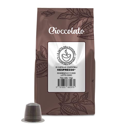 Il Caffè dell'emporio capsule nespresso bevanda solubile cioccolato