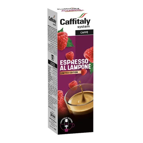 Caffitaly ecaffe capsule originali espresso lampone