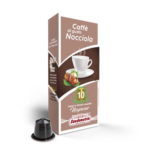 San demetrio capsule compatibili nespresso caffe gusto nocciola