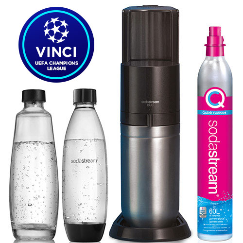 Sodastream Gasatore Duo nero uefa