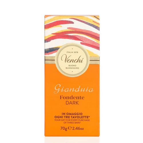 venchi gianduia fondente dark tavoletta cioccolata