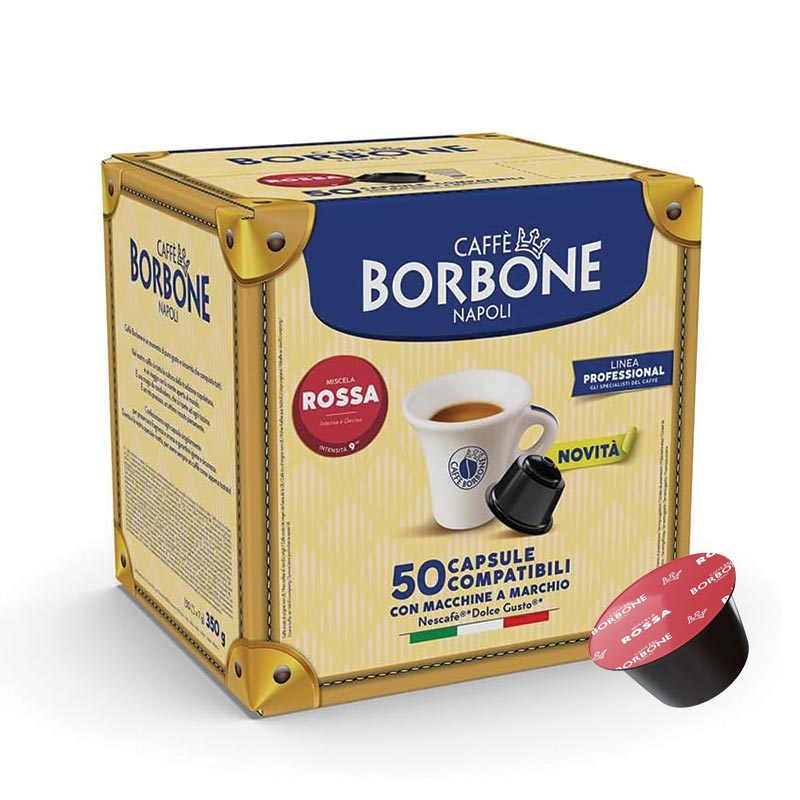 Caffe borbone capsule dolce gusto miscela red rossa