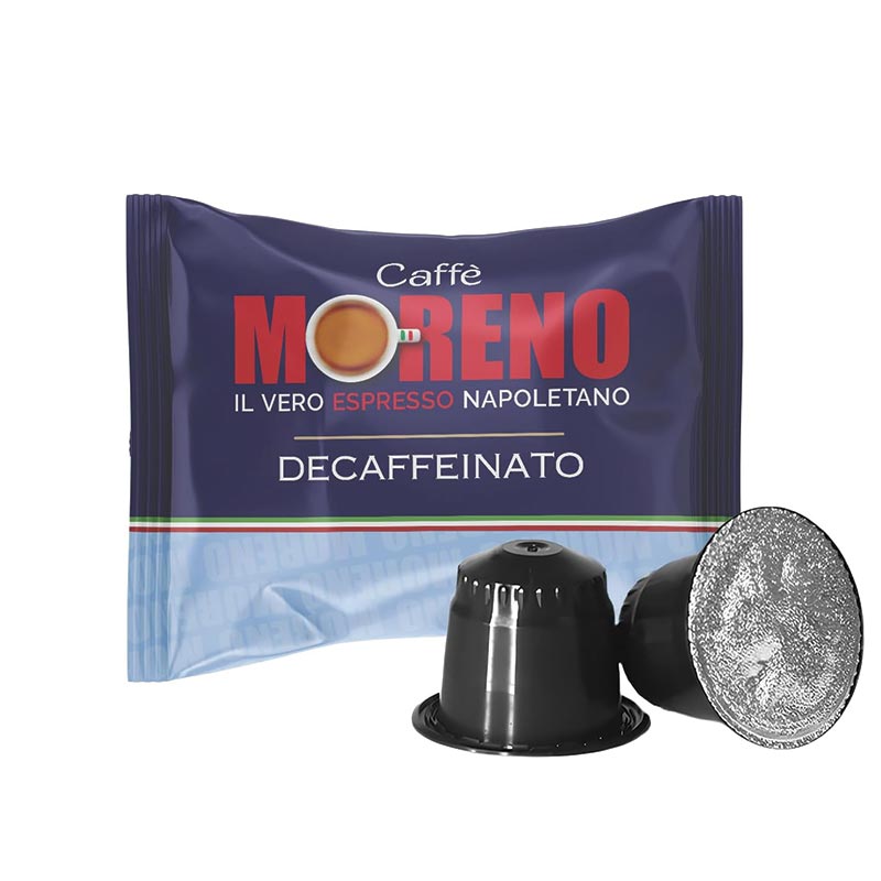 Caffè moreno capsule nespresso decaffeinato
