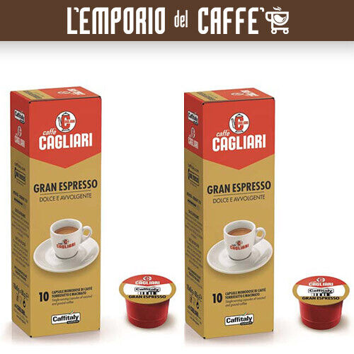 Caffè Caffe Caffitaly Cagliari Grand Espresso 100 Capsule Cialde
